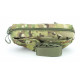 Fanny pack EDC 2L hip bag ladies and men belt bag waterproof fanny pack travel outdoor leisure dog Molle compatible 2 compartments wide hip belt