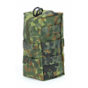 Reißverschlusstasche Small mit Molle System robuste BW Mehrzwecktasche aus Cordura für Rucksack und Ausrüstung 1,6 Liter Stauraum für Zubehör ideal für Militär Outdoor und taktische Einsätze