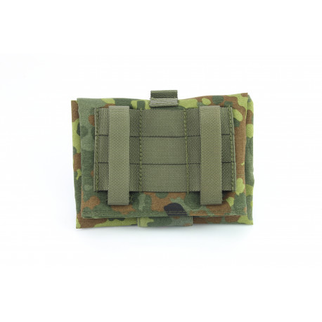 Dump Pouch MOLLE 30 x 35 cm, 5 liters foldable Dump Pouch made of Cordura Empty Shell Pouch with Molle System, Molle Bag Tactical Equipment