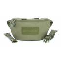 Waist Bag Modular 1.8 L Fanny Pack 2 Compartments MOLLE Detachable Belt Tactical Fanny Pack