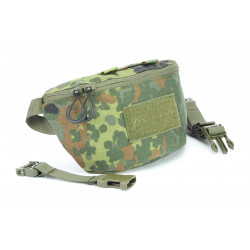 Hüfttasche Modular 1,8L mit MOLLE, abnehmbarem Gurt, Klettflausch, Karabiner und Rückfach für Ballistik – robuste Gürteltasche für Beruf, Freizeit, Outdoor, Taktik, Militär, Survival, Adventure