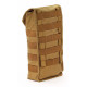 Bolsa de hidratación de 2 litros Molle para vejigas de agua Color marrón coyote