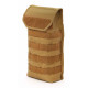 Hydrations Carrier 2 liters Molle Pouch for Water Bladders Color Coyote Brown