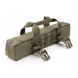 Zielfernrohr-Schutztasche, Gepolsterte Scope-Schutzhülle aus Cordura mit Traggriff, Molle und Fächer