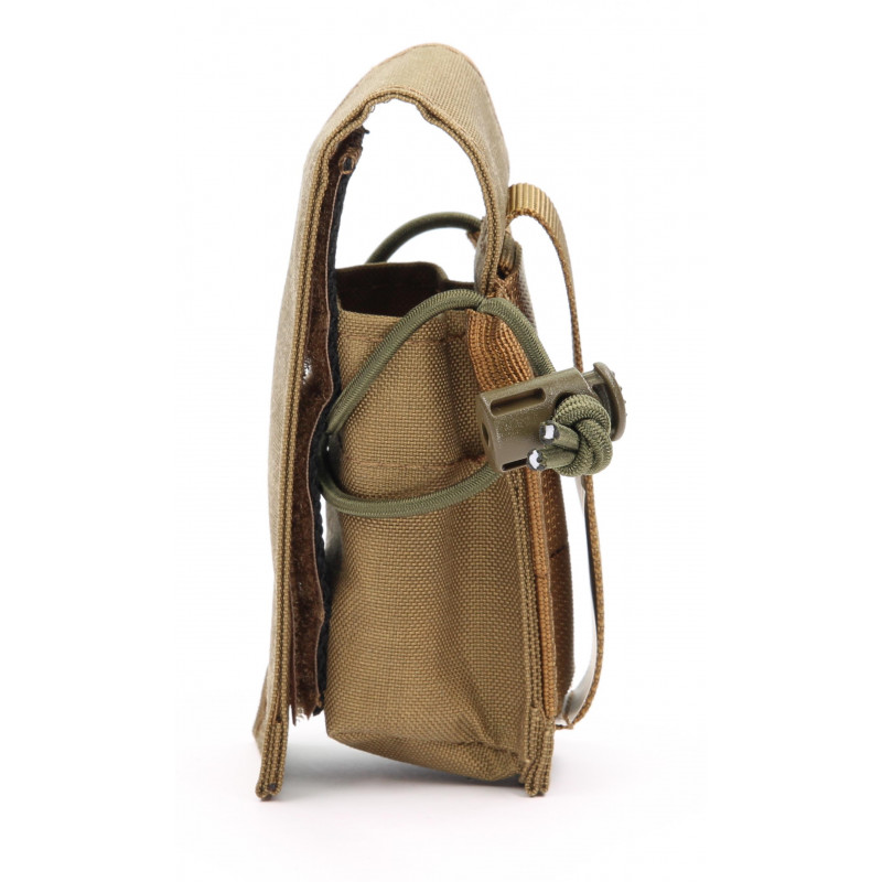 MOLLE Pistolentasche 9mm mit Gummiband Klettverschluss für Tactical Gear Militär