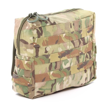 Bolsa de accesorios MOLLE con volumen de 7 litros, MOLLE y cremallera