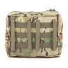 Borsa accessori MOLLE con volume di 7 litri, MOLLE e cerniera