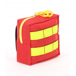 Zentauron Molle Tasche Quadro Rescue für Rettungsdienst mit reflektierendem Gurt, Erste Hilfe Notfalltasche mit Molle System