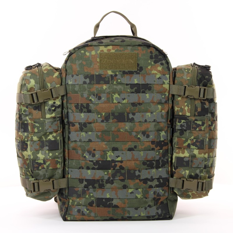 Mochila De Combate SET Con Bolsillos Molle Y Refuerzo En La Espalda 