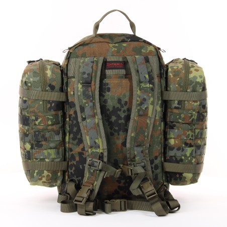 SET Zaino da combattimento con tasche molle e rinforzo posteriore Zentauron