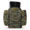 SET Zaino da combattimento con tasche molle e rinforzo posteriore Zentauron