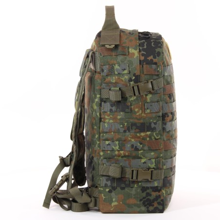 Zentauron Combat Backpack 30L M.A.R.S. Tactical Backpack, German Armed Forces Molle Backpack Military Cordura Backpack