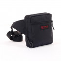 Hüfttasche für subcompact Pistole kleine 2 Fach Bauchtasche aus Nylon
