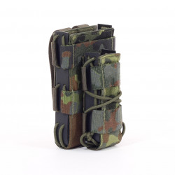 Schnellzieh-Magazintasche M4 Duo Fast Mag – MOLLE Magazinhalterung für M4 und P8 Magazine – Taktische Magazin Tasche für Plattenträger, Chest Rig, Westen, Militär, Airsoft