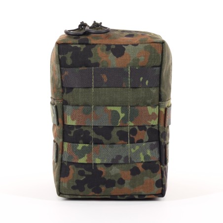Bolsillo adicional con cremallera MOLLE y bolsillo extra con velcro  