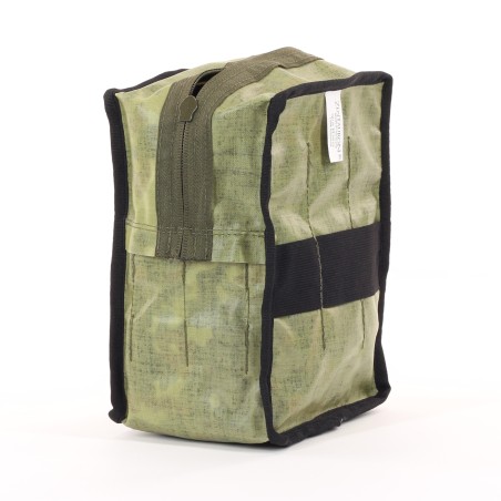 Bolsillo adicional con cremallera MOLLE y bolsillo extra con velcro  