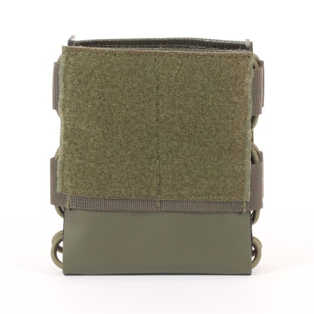 Funda para cargador de extracción rápida G28 con velcro en color oliva