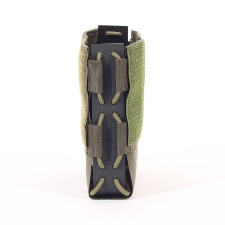 Portacaricatori ad estrazione rapida G28 Velcro in colore oliva