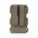Quick-draw magazine pouch M4 in stone gray-olive