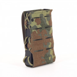 Schnellzieh Magazintasche M4 LaserCut Taktische MOLLE Tasche für M4 M16 Magazine Cordura Hybridlösung mit Kydex Magazinhülle Magazinhalterung für Soldaten Plattenträger Made in Germany