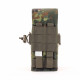 Marsupio per doppio caricatore Marsupio standard Molle per caricatori G36 e caricatori M4, marsupio universale e marsupio per granate per gilet protettivi tattici portapiastre Chest Rig