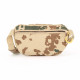 Tactical waist bag in tropical camouflage