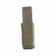 Sacoche pour chargeur de pistolet Clip en gris pierre-olive