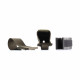 Sacoche pour chargeur de pistolet Clip en gris pierre-olive