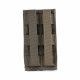 Funda para cargador G36 M4 en gris piedra-oliva
