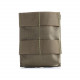 Shingle Magazintasche kurz 223 Remington in Steingrau-oliv