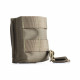 Shingle Magazintasche kurz 223 Remington in Steingrau-oliv