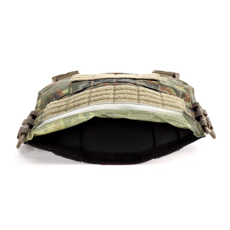 Portaplacas Vulcan IV Spider en camuflaje de manchas