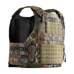 Plattenträger Weste Ares II Spider in Flecktarn