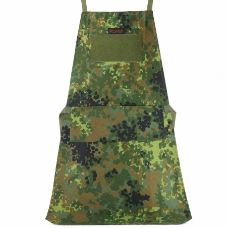 Cooking apron and barbecue apron in various camouflage prints