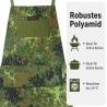 Tablier de cuisine et tablier de barbecue dans différents imprimés de camouflage