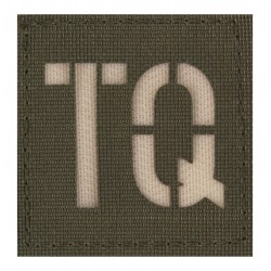 TQ Patch – 5x5 cm Klett Patch zur Kennzeichnung von Tourniquets auf Taschen, Rucksäcken, IFAK Traumatasche und Einsatzwesten – Medizinische Ausrüstung Kennzeichnung – Tactical, Notfallhilfe