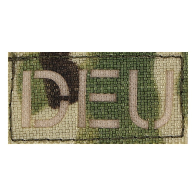 DEU Patch from Cordura lasered