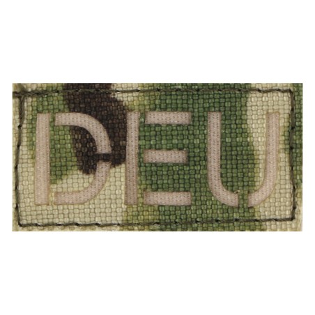 DEU Patch from Cordura lasered