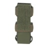 Single magazine pouch to attach to plate carriers and protective vests