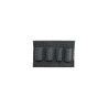 Modulo velcro con 4 passanti in gomma per attaccare oggetti