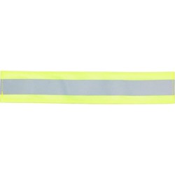 Bande réfléchissante Velcro jaune Visibilité pour sacs à dos et sacs de plein air