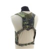 Aparejo de cofre dividido con sistema Molle para equipos individuales