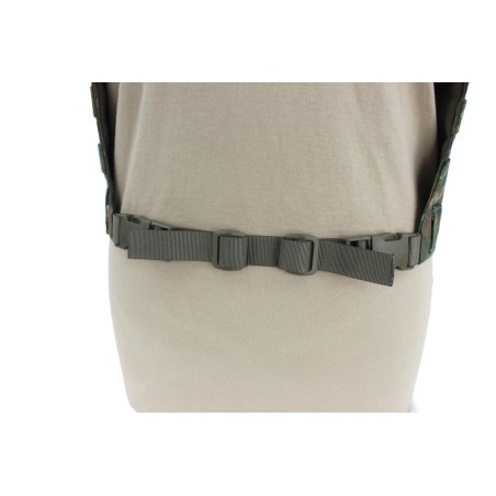 Aparejo de cofre dividido con sistema Molle para equipos individuales