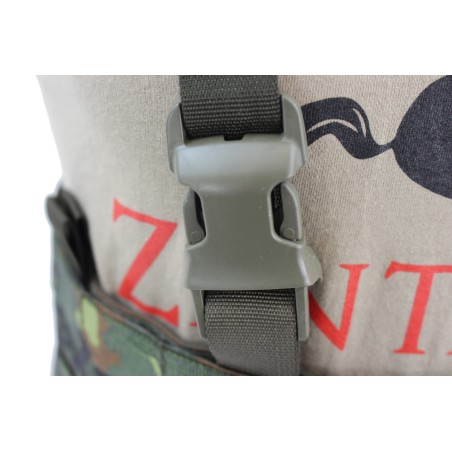 Aparejo de cofre dividido con sistema Molle para equipos individuales