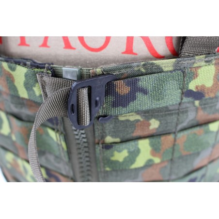 Aparejo de cofre dividido con sistema Molle para equipos individuales