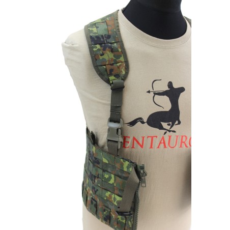 Aparejo de cofre dividido con sistema Molle para equipos individuales