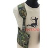 Aparejo de cofre dividido con sistema Molle para equipos individuales
