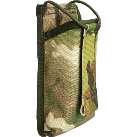 Radio bag for CB, BOS, VHF radios with MOLLE holder