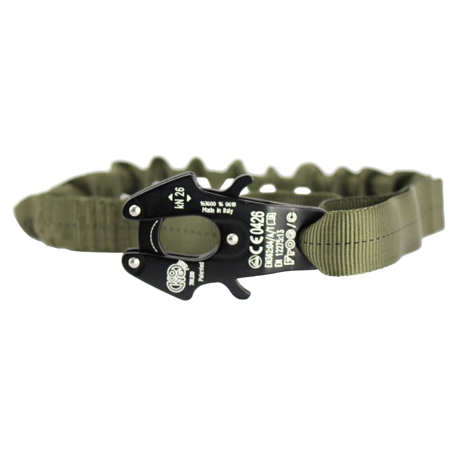 Fall protection with Frog Kong carabiner
