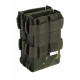 Double quick-draw magazine pouch for M4 magazines Molle system pouch Fast Mag Pouch made of Cordura and Kydex military police airsoft pouch